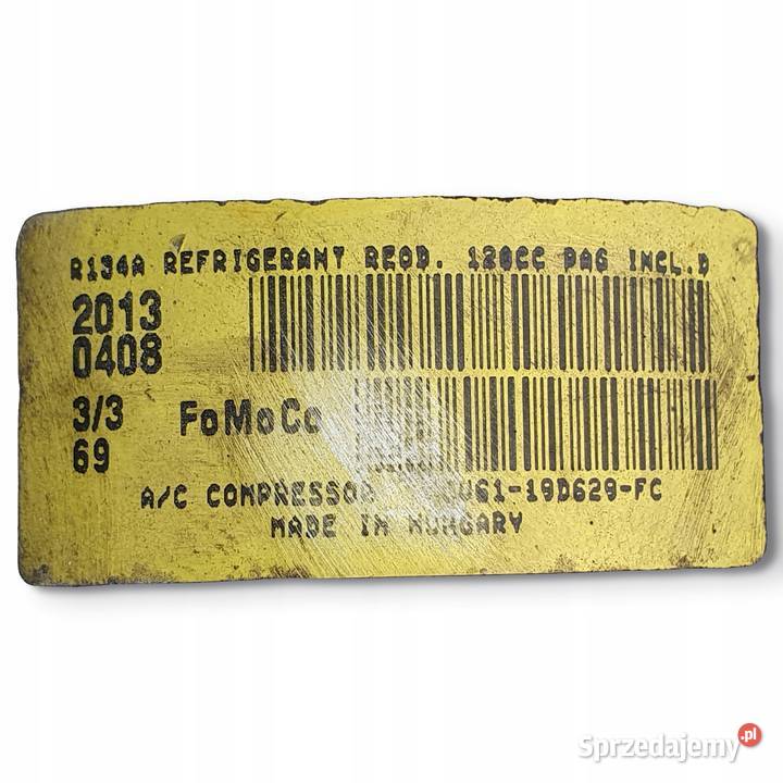 SPRĘŻARKA KLIMATYZACJI Ford Focus MK3 10 lubelskie Chełm