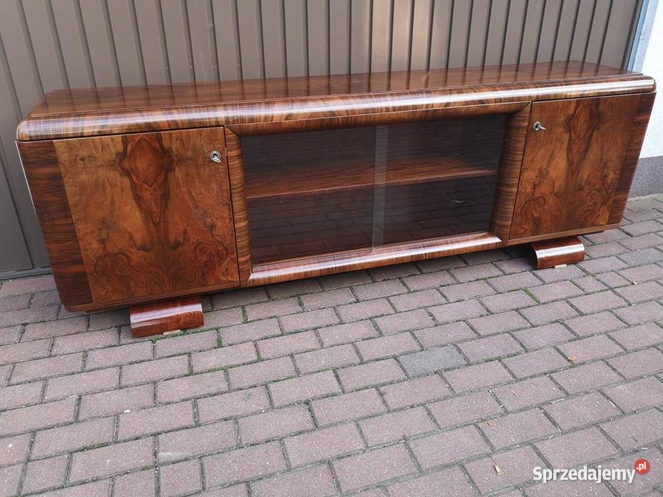 Komoda ARTDECO Orzech RTV Niska 210 Zgrabna Swarzędz sprzedam