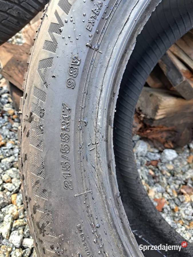 Opony 215 55 17 98v 2 zima dolnośląskie