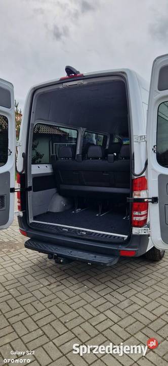 Mercedes sprinter 313 cdi oryg130 9 osóbwebasto pomorskie Słupsk