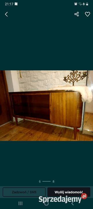 komoda prl retro patyczak sideboard Gdańsk