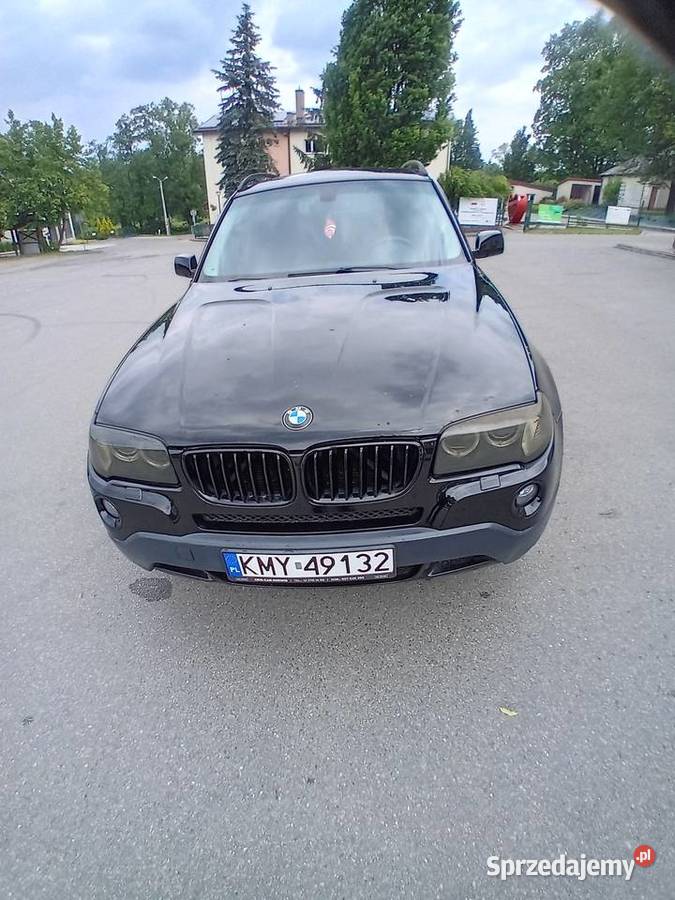Bmwx3 2007r diesel niski przebieg zamiana na Rok produkcji 2007 małopolskie Siepraw sprzedam