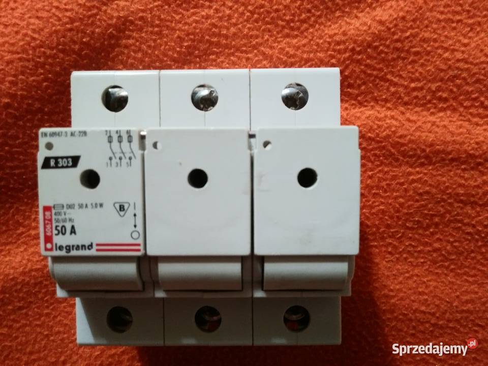 LEGRAND ROZŁĄCZNIK BEZPIECZNIKOWY R303 50A