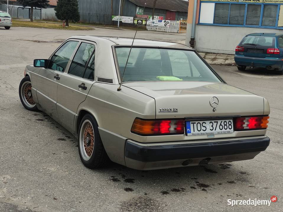 Mercedes W201 190D Automat Klasyk Zarejestrowany w Polsce Ostrowiec Świętokrzyski