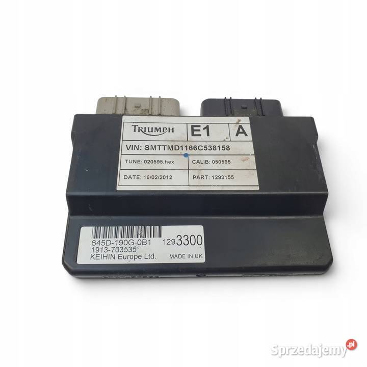 MODUŁ ZAPŁONOWY Sterownik ECU Triumph Daytona R lubelskie