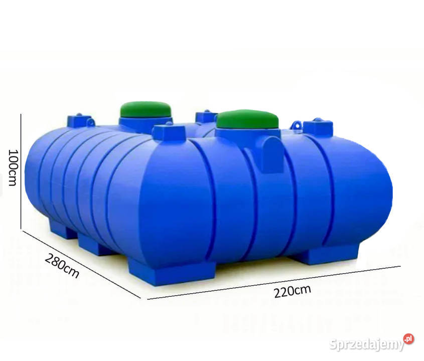 ZBIORNIK NA WODĘ DESZCZOWĄ 4000L FLAT Z FILTREM Smolec