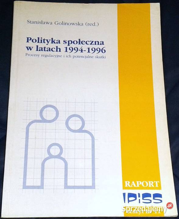 Polityka społeczna w latach 1994-1996 - S. Golinowska