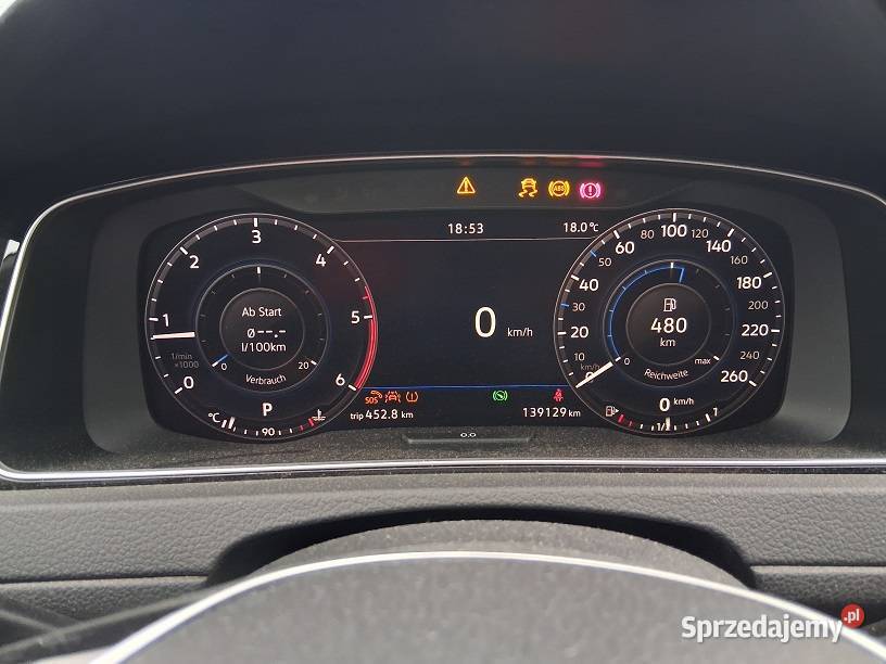 Volkswagen Golf R Line 20 TDI DSG Full Led Słupca sprzedam