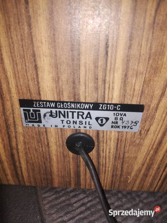 Unitra Tonsil ZG10C głośnik Skierniewice