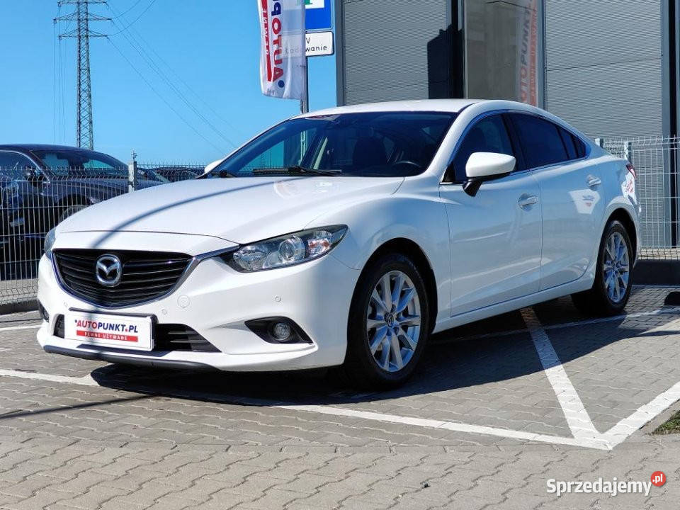 Mazda 6 2015r Tempomat BT Navi Czujniki PT salon nieuszkodzony Poznań