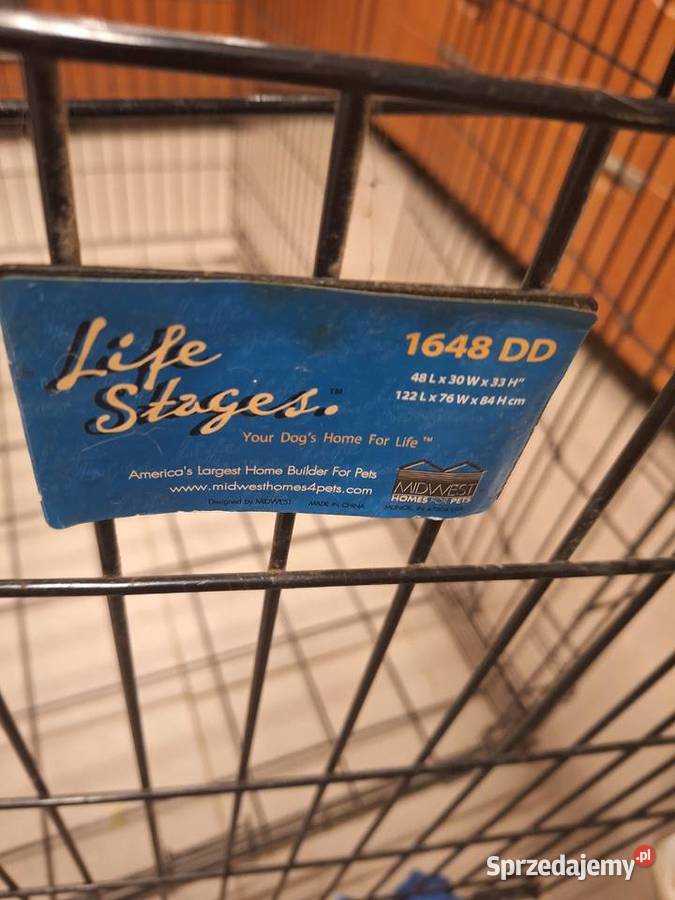 Sprzedam kenel 122Lx76Wx84H firmy Life Stages sprzedam