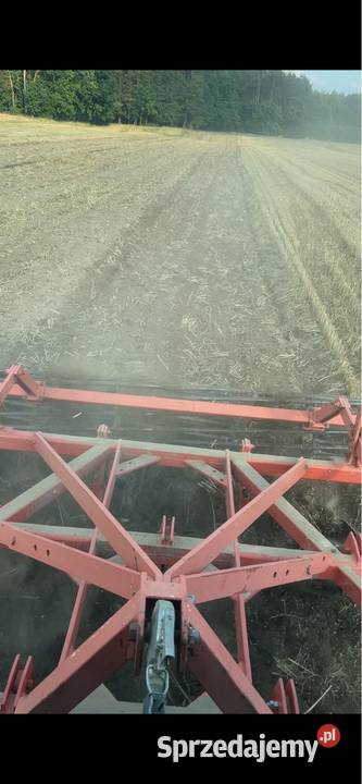 Gruber agregat ścierniskowy 3m 7 łap wał rurowy nieuszkodzony Przyłęk