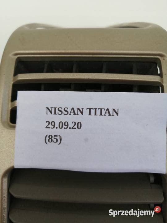 KRATKA NAWIEWU LEWA PRZEDNIA NISSAN TITAN ARMADA Wyposażenie wnętrza Nowy Tomyśl sprzedam