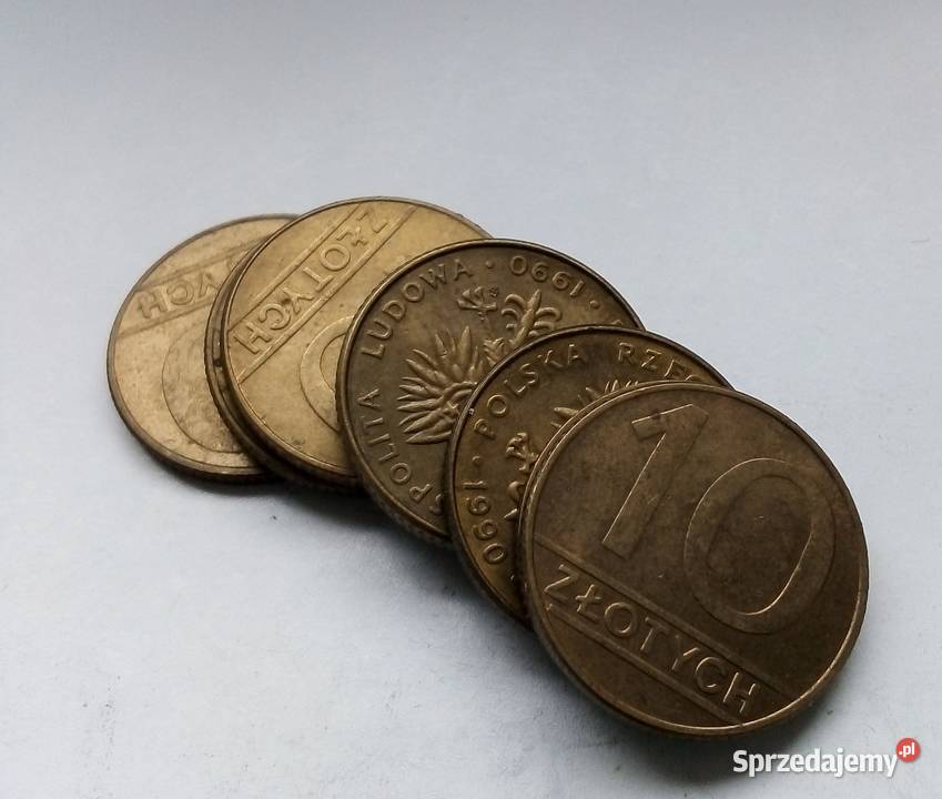 POLSKA10 ZL1989 r1990 rMMn8 SZTUK Legionowo