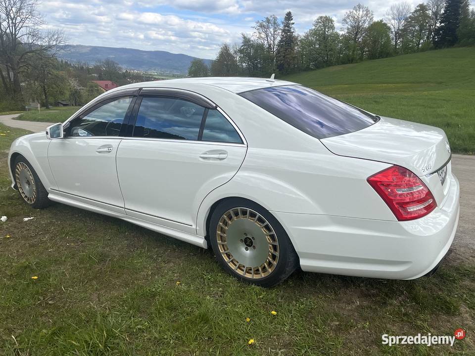 Mercedes s550 long pakiet 65 amg harman domyki 5500cm3 Bielsko-Biała