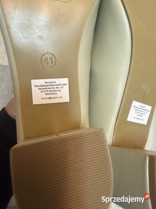 41 Bonprix Mega wygodne czółenka wieczorowe Nowe Kraków