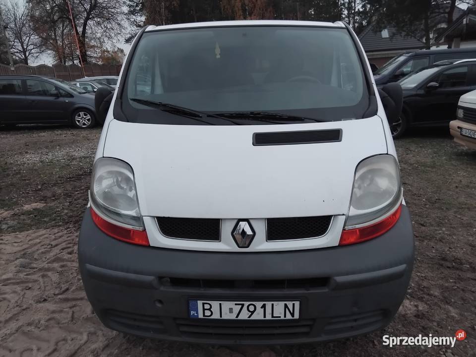 Renault Trafic 19dci 2004r 3 os nieuszkodzony Motoryzacja Białystok