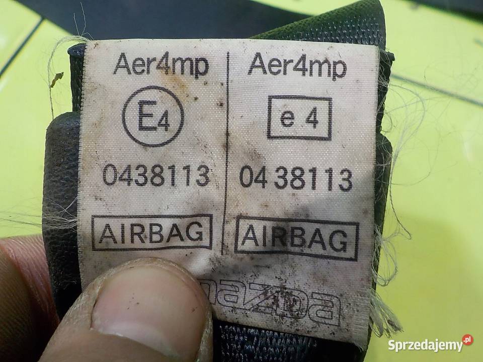 MAZDA CX7 LIFT 09r 5D pas bezpieczenstwa prawy Pasy bezpieczeństwa Suków sprzedam