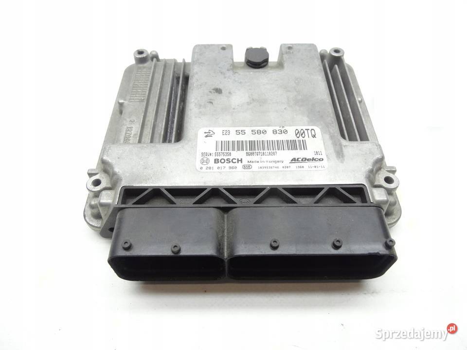 OPEL CORSA D KOMPUTER STEROWNIK SILNIKA 55580830 Przemęt