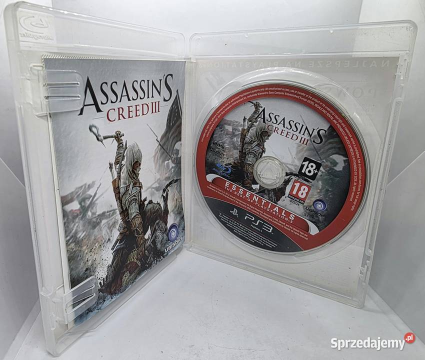 Gra Assasins Creed III 3 Kultura i Rozrywka warmińsko-mazurskie Elbląg sprzedam