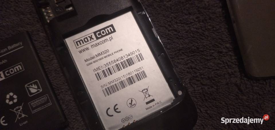 telefon maxcom mm320 seniora świętokrzyskie Sandomierz