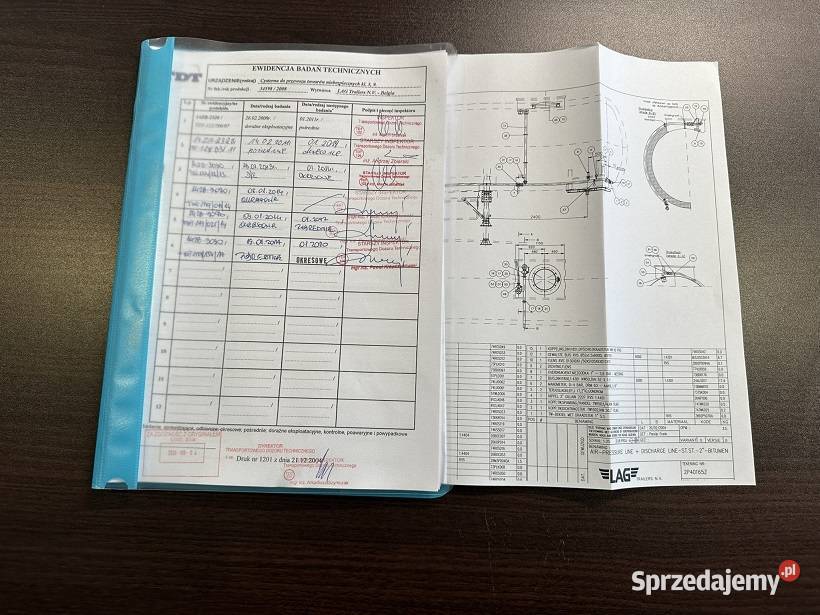 CYSTERNA DO PRZEWOZU BITUMU LAG 0339T Cysterny