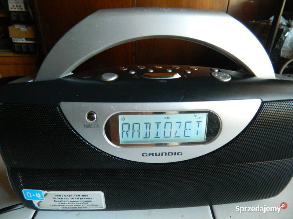 SPRZEDAM RADIO GRUNDIG Z DAB I PROGRAMATOREM Pozostałe Audio Biała