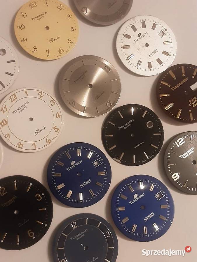 TARCZE DO ZEGARKÓW TIMEMASTER ZESTAW 15 SZTUK Szczecinek