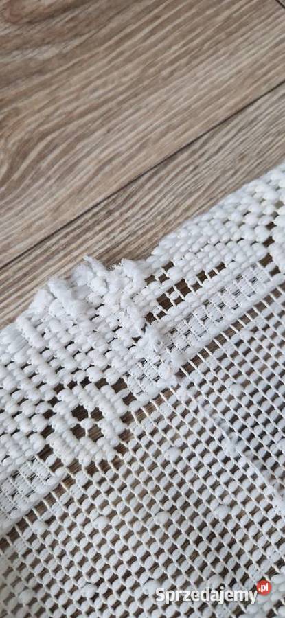 obrus bieżnik ażurowy ażur prostokątny kremowy Kraków