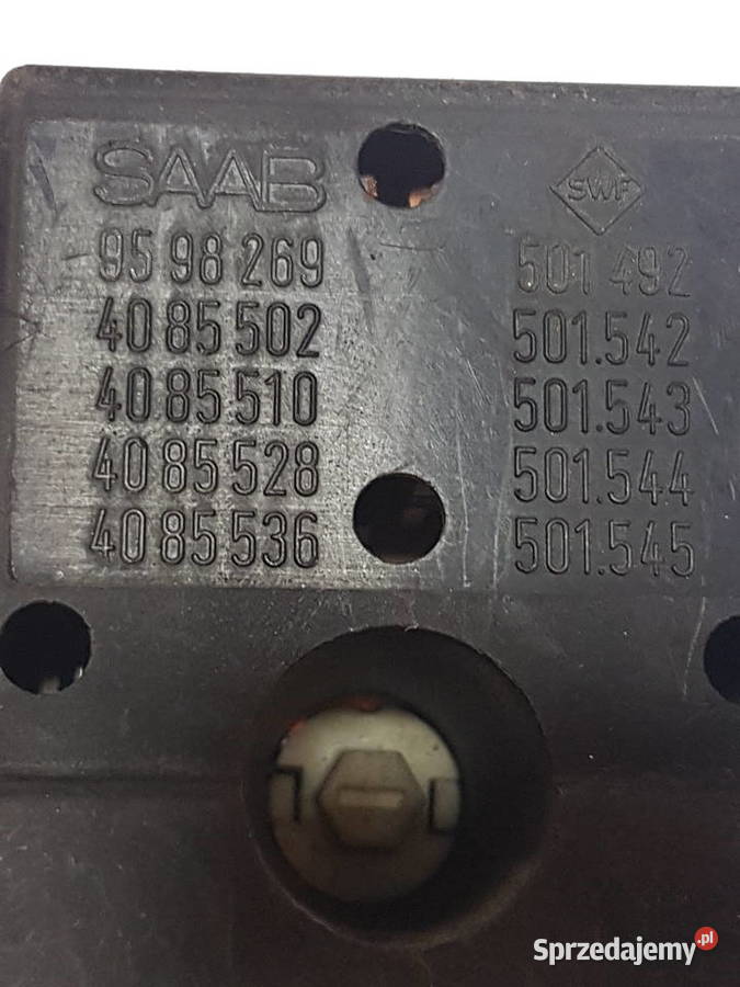 SAAB 9000 93 PRZELACZNIK PANEL SZYB 4085502 Turek