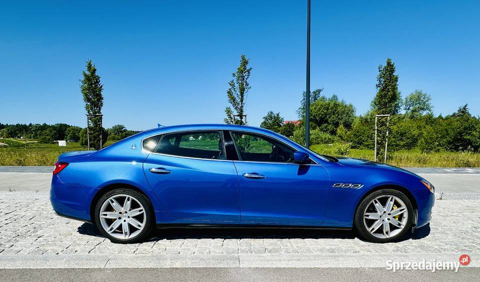 Maserati Quattroporte Q4 30 V6 WYJĄTKOWY kolor Warszawa sprzedam