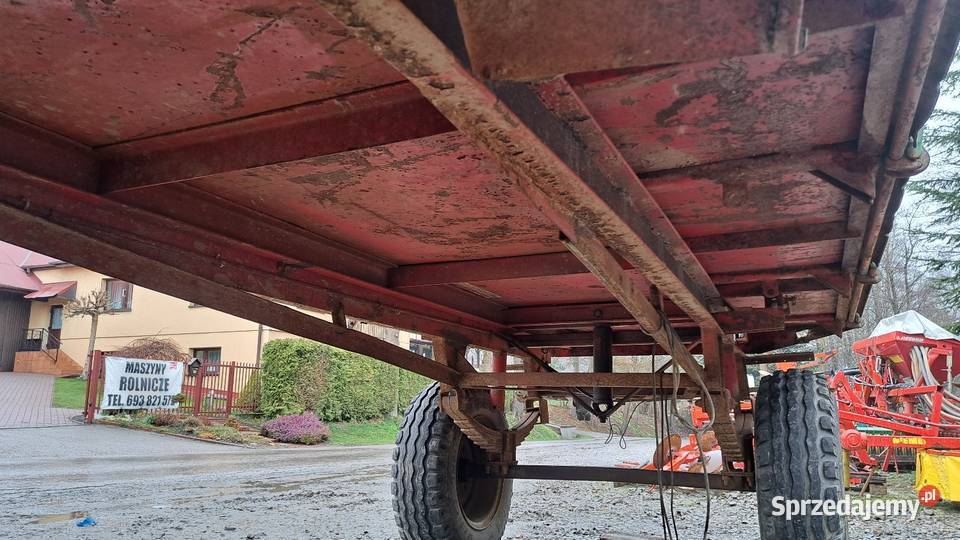 Przyczepa rolnicza kiper 8 ton nieuszkodzony Myślenice