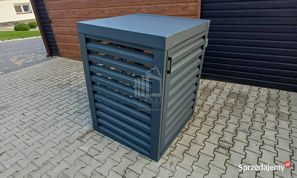 Osłona pompy ciepła 70x70x110 antracyt Zabudowa