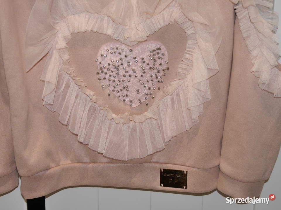 Paparazzi Fashion śliczna bluza tiul cyrkonie 36 Wrocław