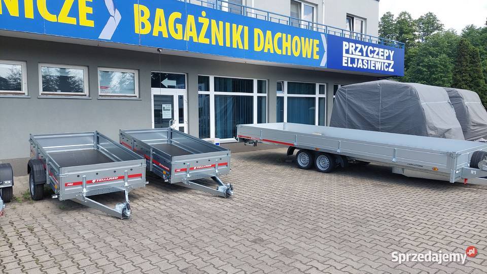 Przyczepa Temared PRO2612 burtowe Białystok sprzedam