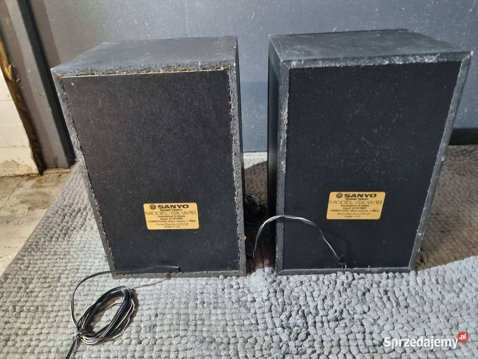 kolumny SANYO SXW18 Słuchawki i głośniki Gorzów Wielkopolski