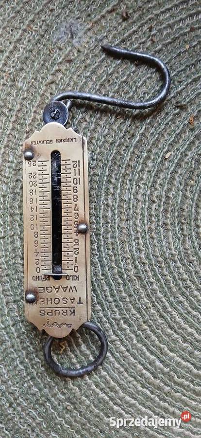 Stara waga sprężynowa Kraków