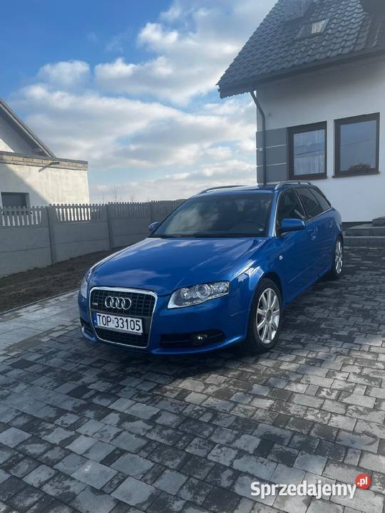 Audi A4 B7 Quattro BPW Sprint blue Rok produkcji 2007 A4