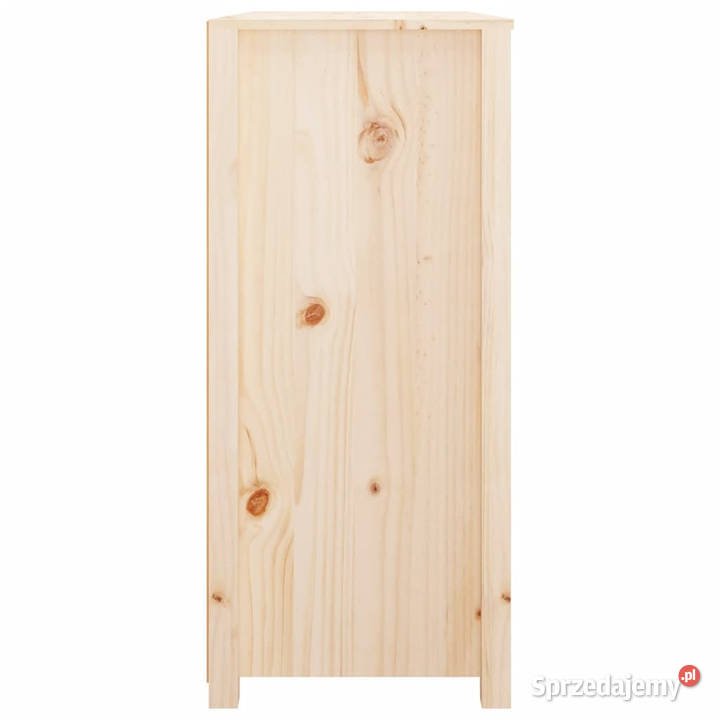 Komoda 100x40x90 lite drewno sosnowe WM821769 mazowieckie sprzedam