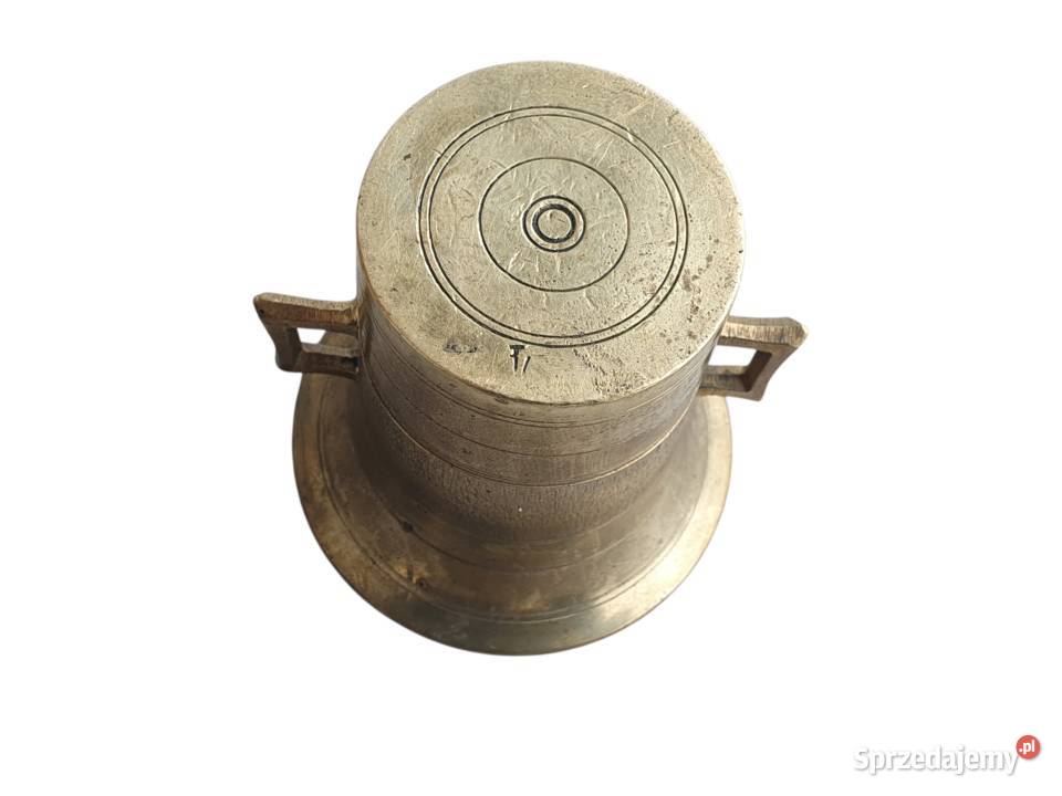 Stary mosiężny moździerz kuchenny lata 4050 śląskie Cieszyn sprzedam