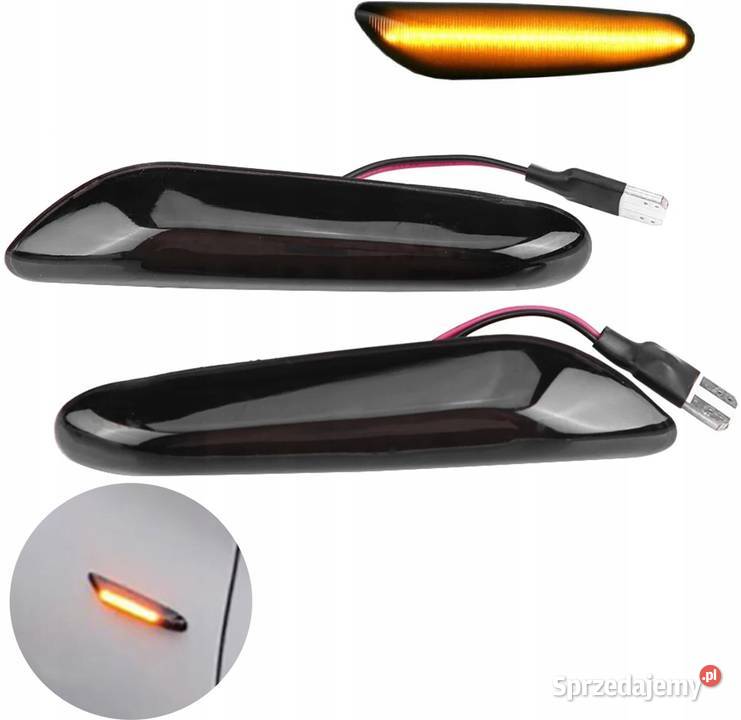 KIERUNKOWSKAZY DYNAMICZNE LED CZARNE BMW
