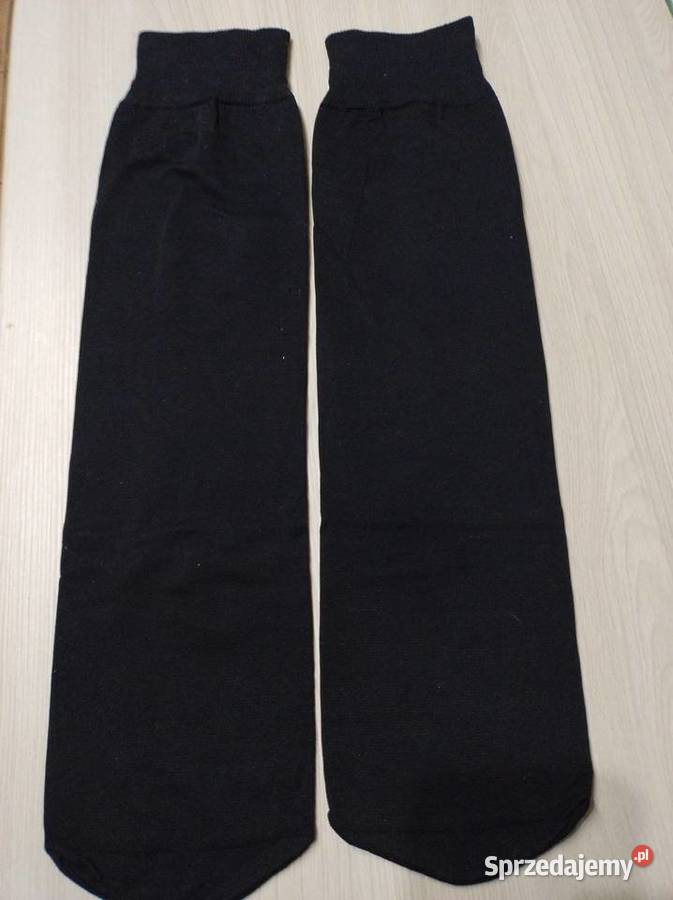 Zakolanówki kryjące w kolorze czarnym Lublin