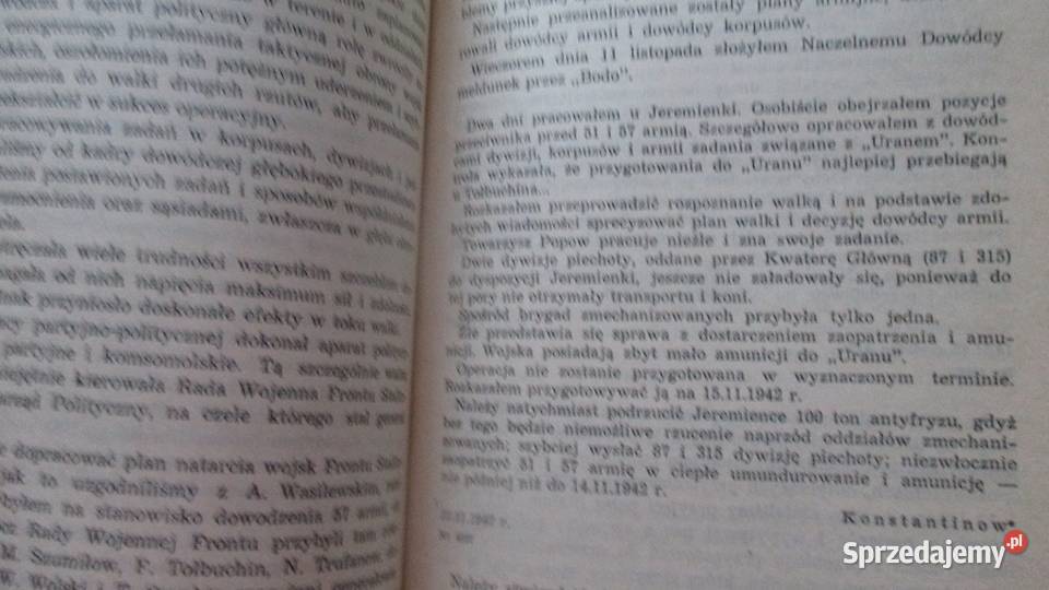 Wspomnienia i refleksje GŻukowhistoriawojna sprzedam