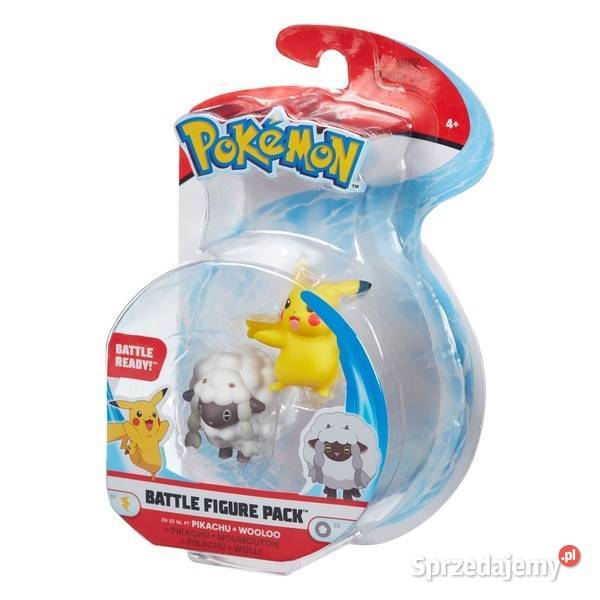 Figurka POKEMON Pikachu i Wooloo Battle Figure Dla Dziecka Mogilany