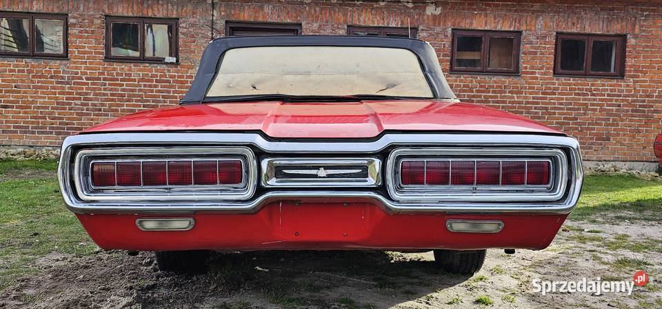 Ford Thunderbird 1965 64l V8 kabrio już w Polsce sprzedam