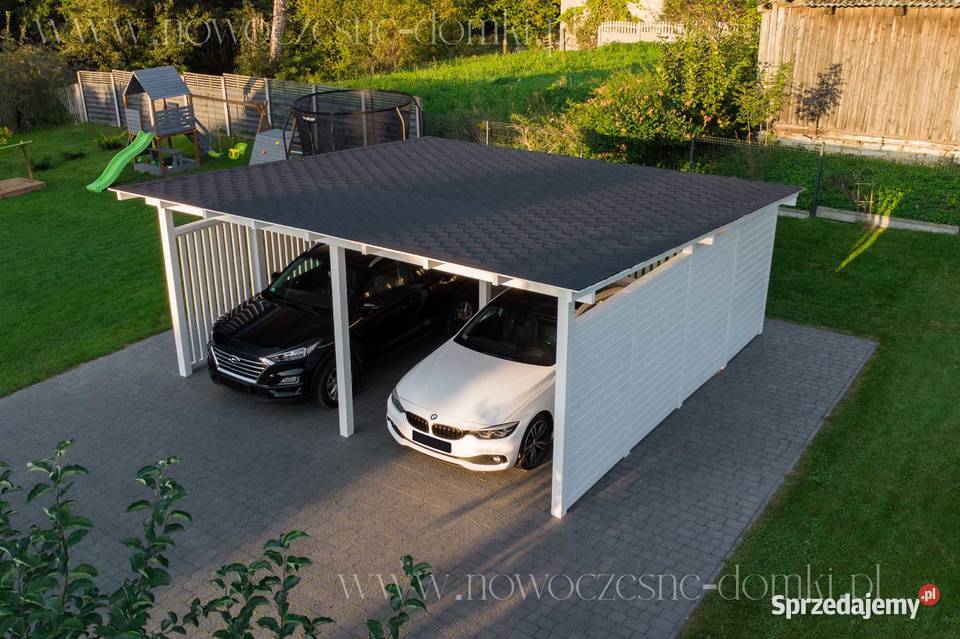Wiata samochodowa drewniana Verona XL 6x6