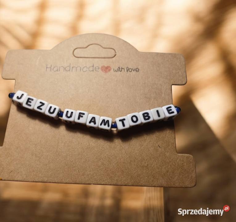 Bransoletka Jezu ufam Tobie