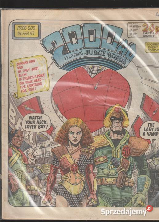 2000 AD 509 21987 angielski miękka Pruszków