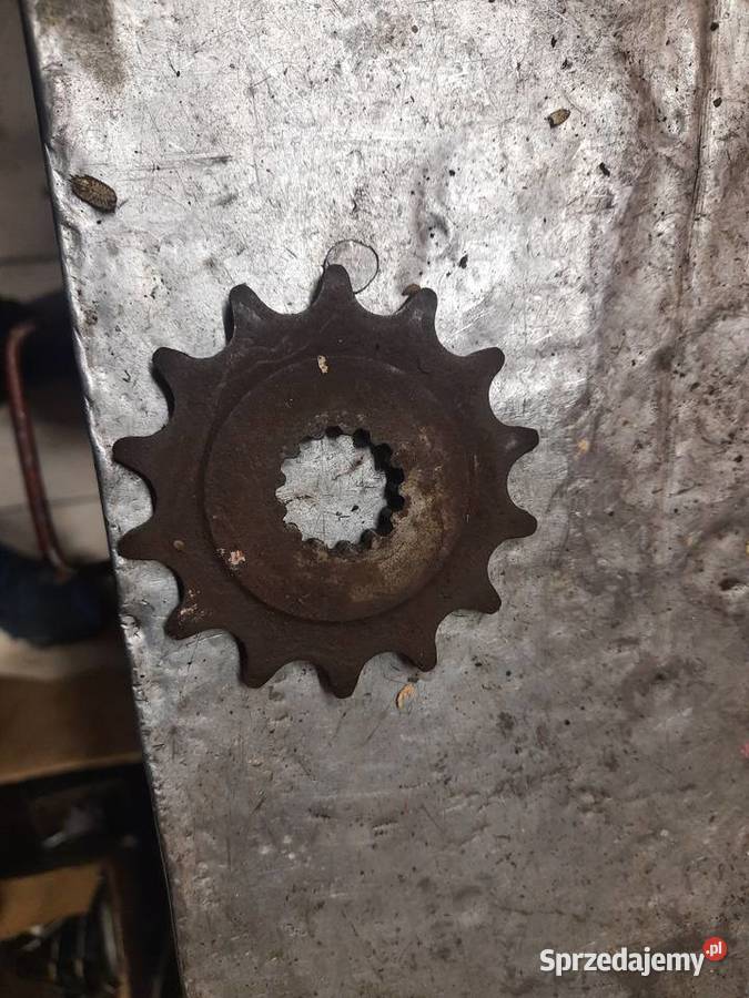 Suzuki DR 250 napęd zębatka zębatki łańcuch Układ napędowy