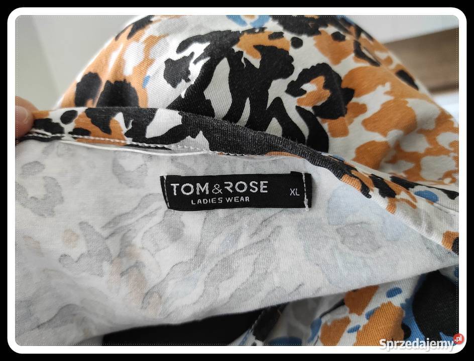 Krótka sukienka w kwiaty Tom Rose rozmiar 42 XL